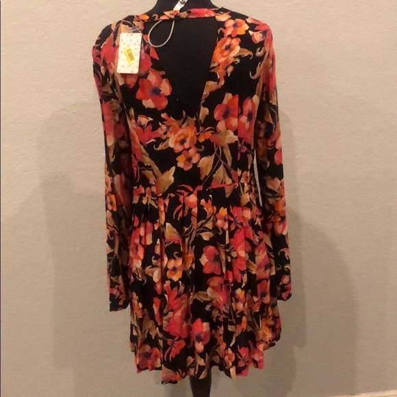 NWT Free People Tegan Long Sleeve Dress - Picture 5 of 6